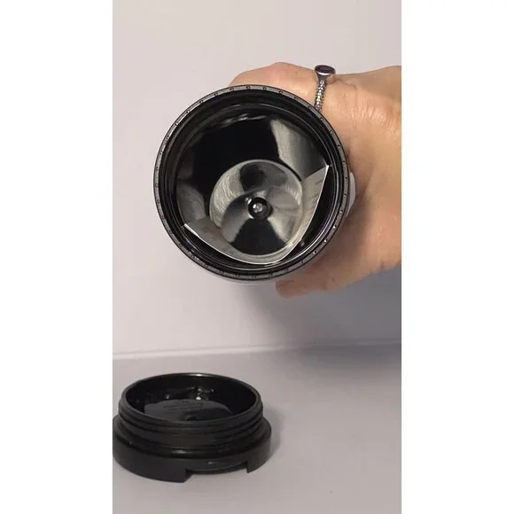 Starbucks New with Tag 2009 Blue Floral Travel Mug with Lid 12 Oz Double Wall - Picture 3 of 6